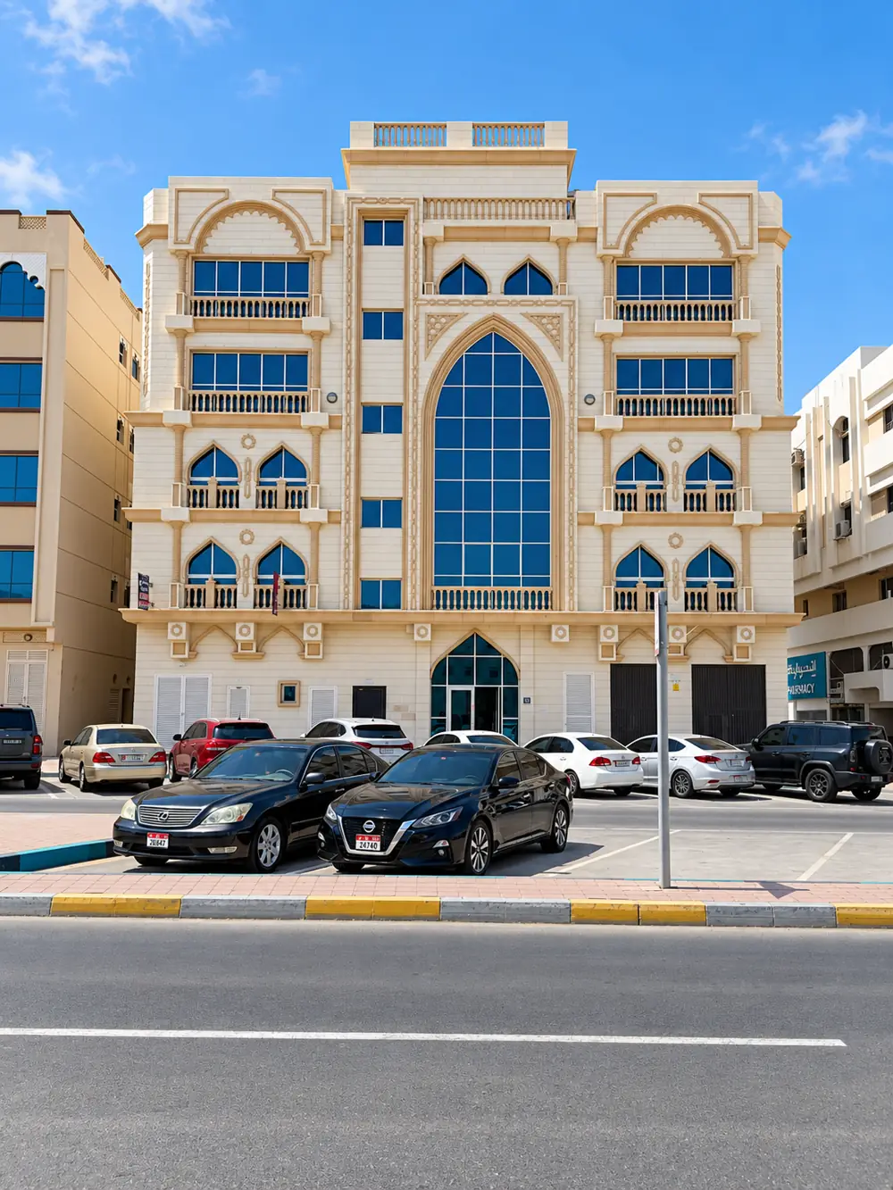 Residential building in the UAE served by Fuji lifts